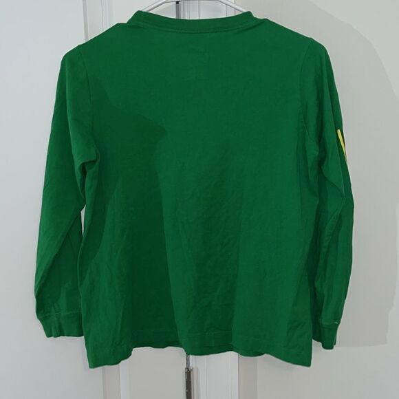 Kids Boys Nike Oregon Ducks GREEN Football LS Tee T Shirt M - Picture 5 of 5